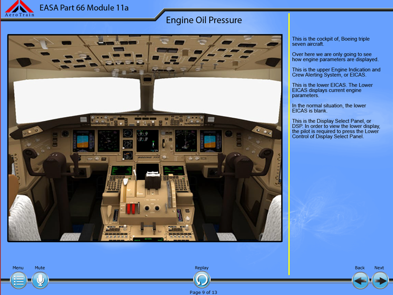 EASA 66, mÃ³dulo 11a: AerodinÃ¡mica, estructuras y sistemas de aviones con motor de turbina